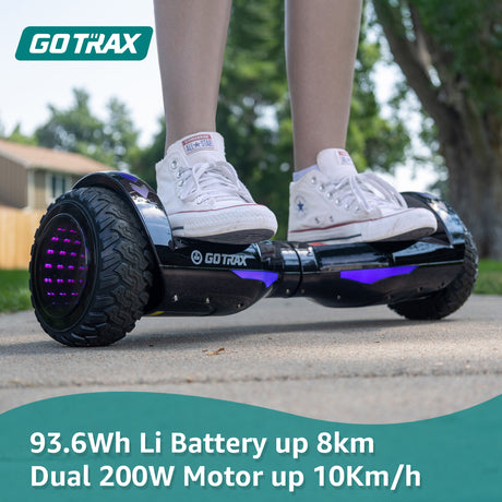 Hoverboard tout-terrain Nova Pro 6,5" 10 km/h | Autonomie de 8 km 