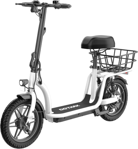 Flex Series Foldable Electric Scooter with Seat 14" 32KPH | 40KM Range