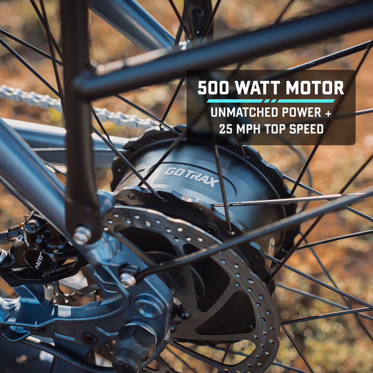 ALPINE All-terrain Electric Mountain Bike 26" 40KPH | 105KM Range