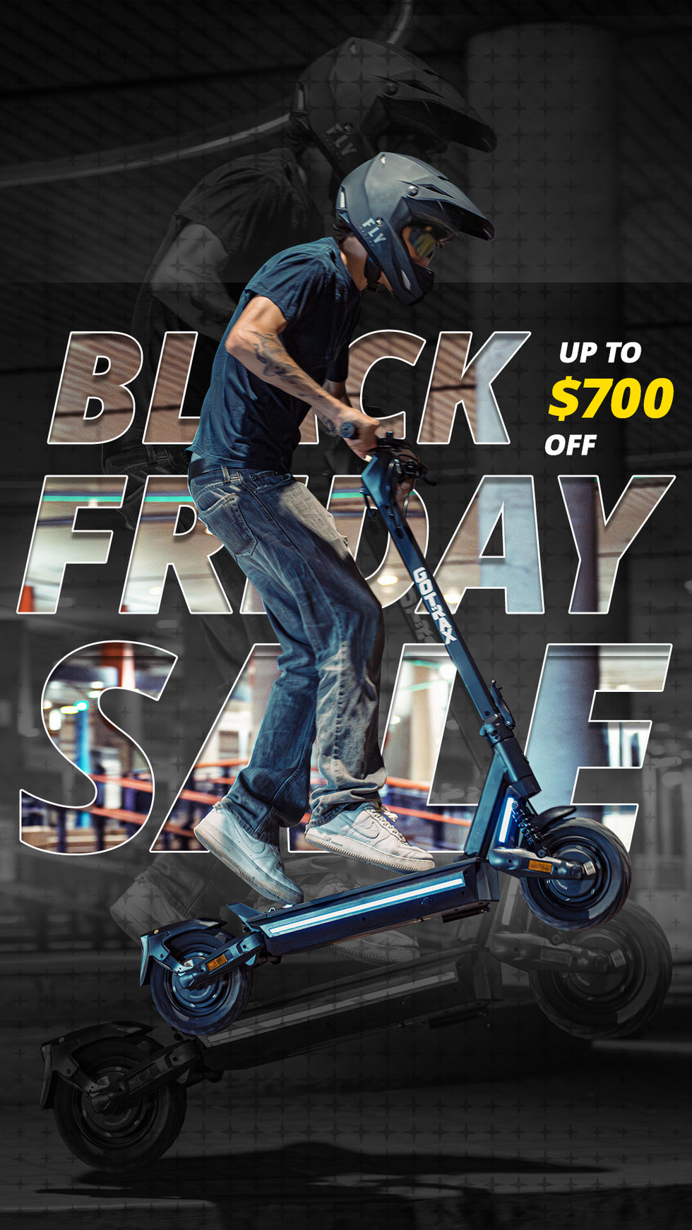 Black friday super sale-up to $700 off electric bikes, escooter and hoverboards.