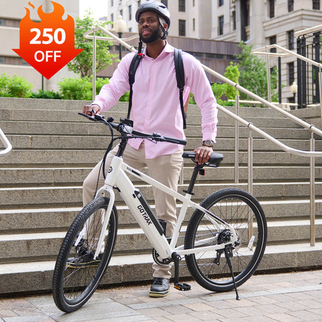 CTI Commuter Electric Bike 27.5" 32KPH | 65KM Range(🔥 Summer Sale)