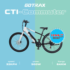 Vélo électrique de banlieue CTI 27,5