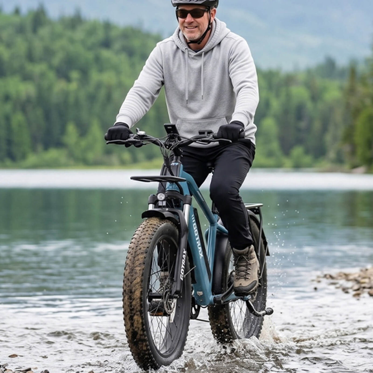 Gotrax EBE5 26" Fat Tire Electric Bike | All-Terrain Explorer 32KPH | 80KM Max Range (🔥Ultimate Sale)