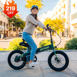 F1V2 Folding Electric Bike 20*2.6" 32KPH | 64KM Range (🔥Summer Sale)