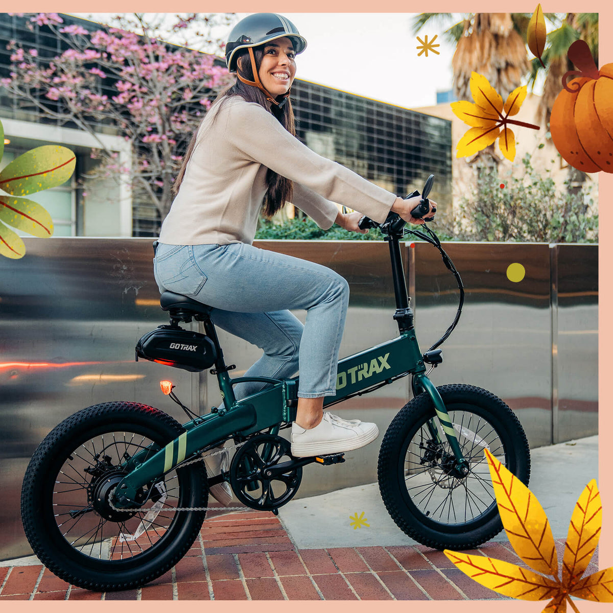F1V2 Folding Electric Bike 20*2.6" 32KPH | 64KM Range(🍂 Fall Sale)
