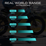 F3V2 Fat Tire Folding E-Bike 20*4.0" 32KPH | 98KM Range