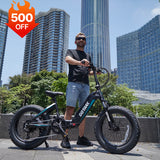 F5 / R6 Foldable Electric Mountain Bike 20" 32KPH | 72KM Range (🔥Summer Sale)