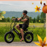 F5 / R6 Foldable Fat Tire Electric Bike 32KPH | 90KM Range (🍂 Fall Sale)