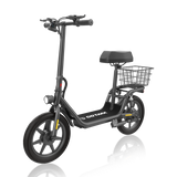 Trottinette électrique pliable avec siège de la série Flex 14" 25 km/h | Autonomie de 25 km