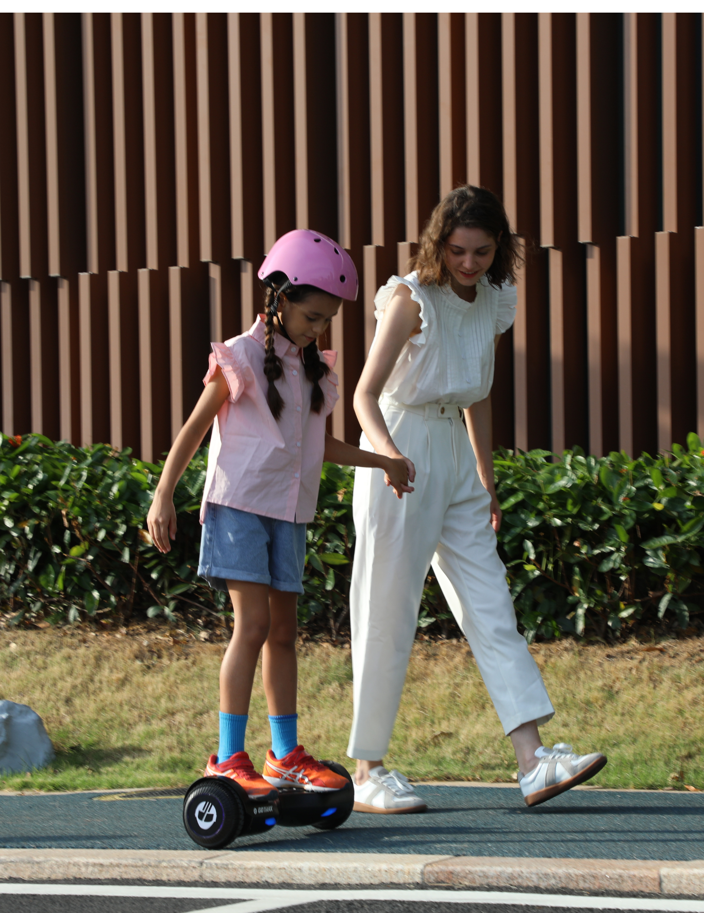 Hoverboarding fun today with kids together on Gotrax  hoverboard!