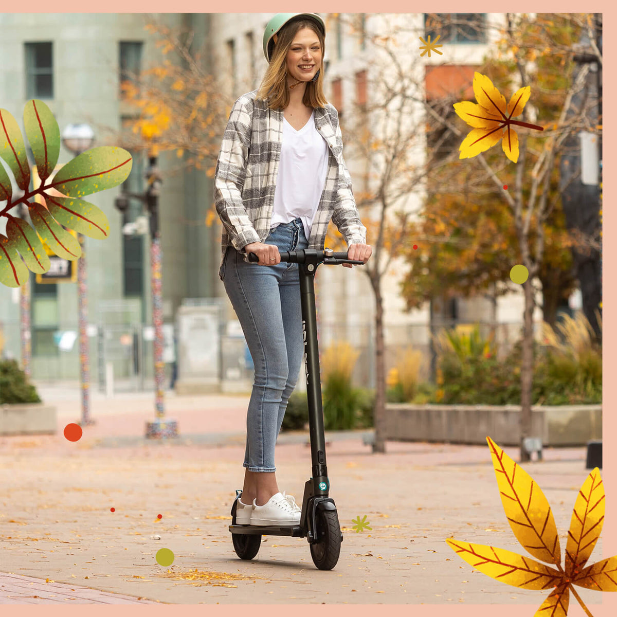Rival Foldable Electric Scooter 8.5" 25KPH | 19KM Range(🍂 Fall Sale)