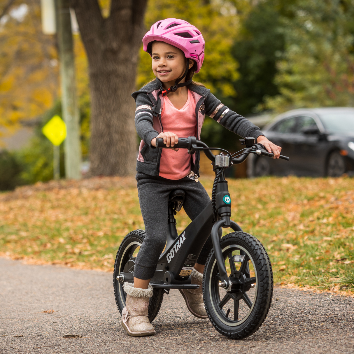 V14 Kids Pneumatic Tire Electric Balance Bike 14" 19KPH | 25KM Range