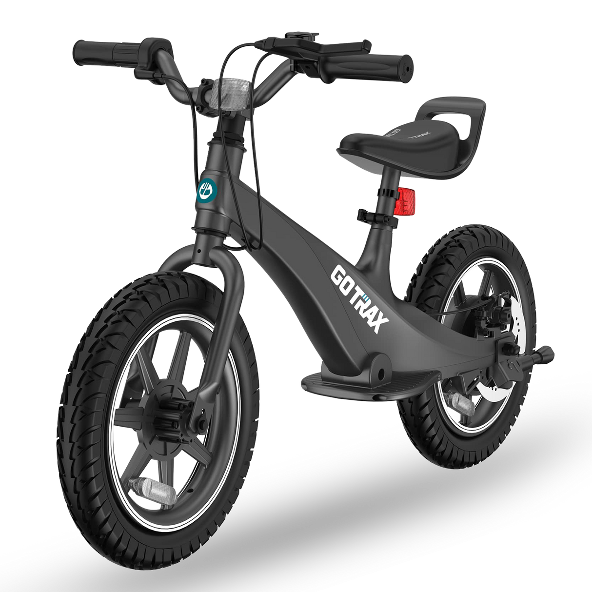 Vélo d'équilibre électrique à pneus pneumatiques pour enfants V14 14" 19 km/h | Autonomie de 25 km