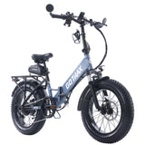 F3V2 Fat Tire Folding E-Bike 20*4.0" 32KPH | 98KM Range