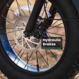 F3V2 Fat Tire Folding E-Bike 20*4.0" 32KPH | 98KM Range