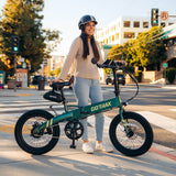 F1V2 Folding Electric Bike 20*2.6" 32KPH | 64KM Range (🔥Ultimate Sale)