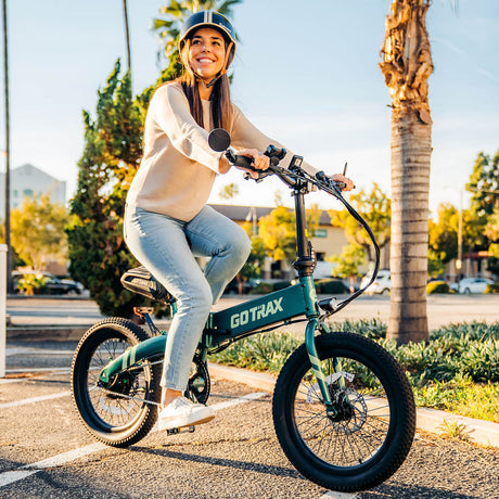 F1V2 Folding Electric Bike 20*2.6" 32KPH | 64KM Range (🔥Ultimate Sale)