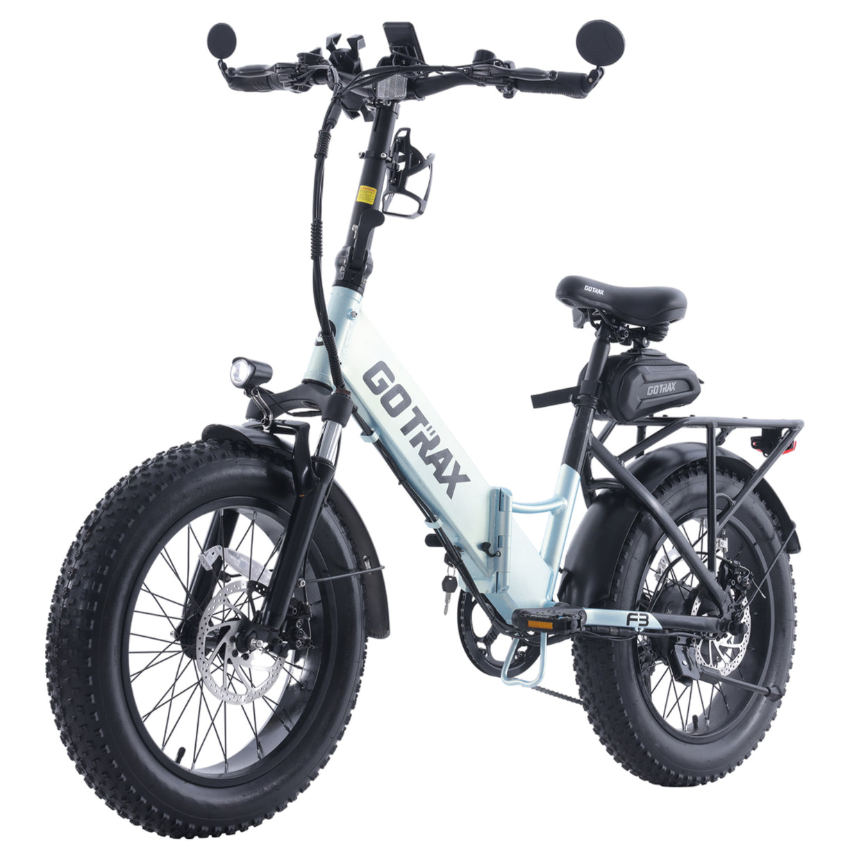 F3V2 Fat Tire Folding E-Bike 20*4.0" 32KPH | 98KM Range