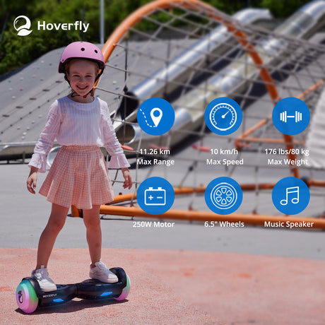 Magic BALANCING HOVERBOARD 6.5" 10KPH I 5KM RANGE