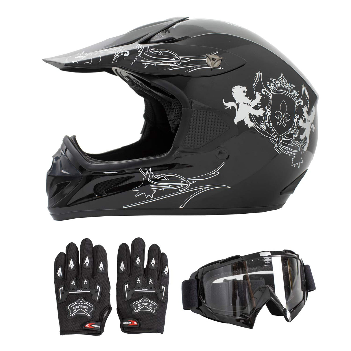 GOTRAX Full Faced Motorcycle Helmet