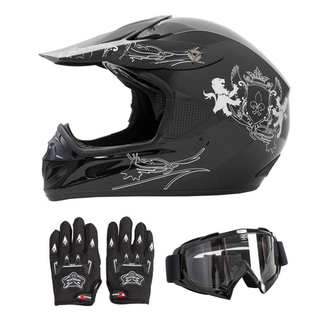 GOTRAX Full Faced Motorcycle Helmet