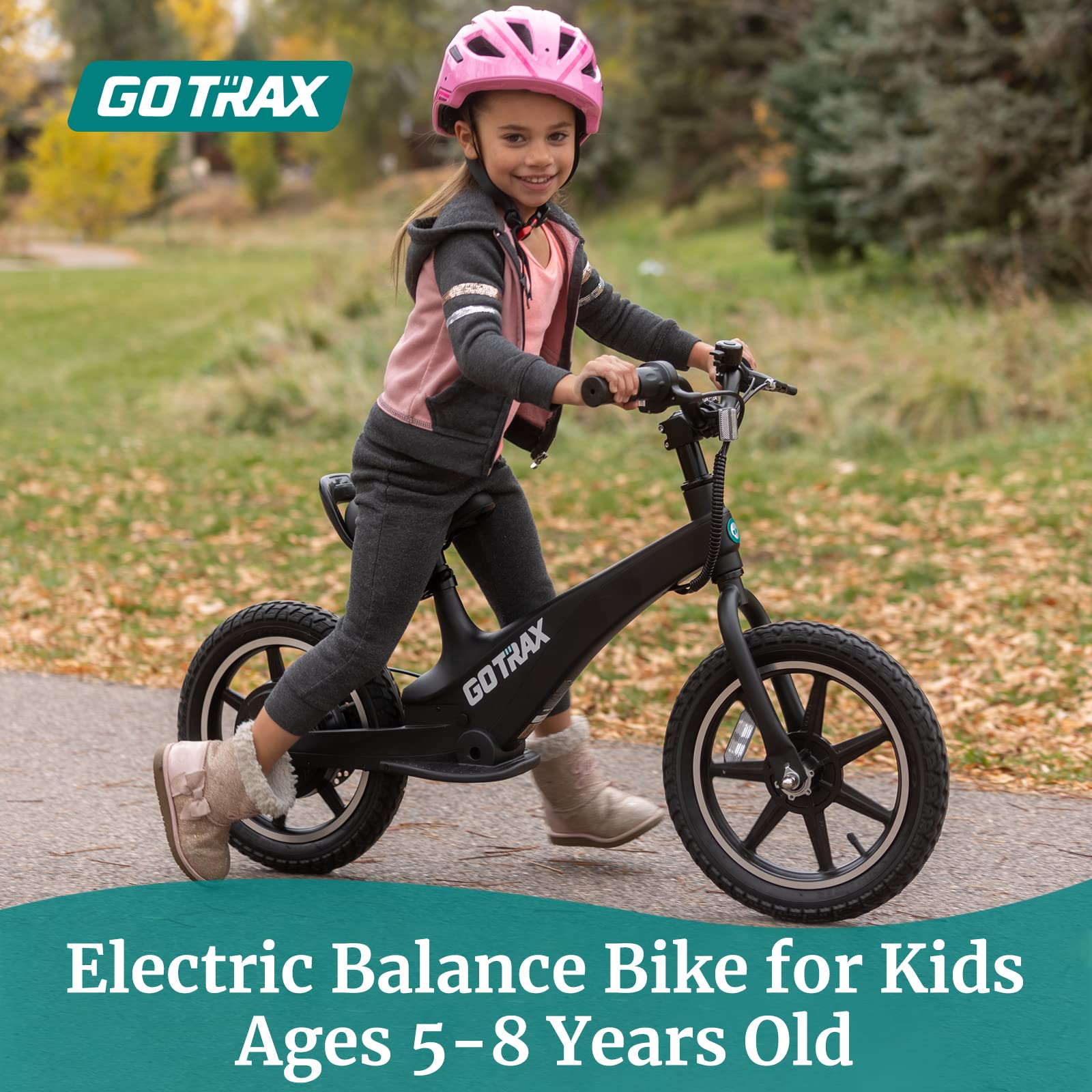 V14 Kids Pneumatic Tire Electric Balance Bike 14" 19KPH | 25KM Range