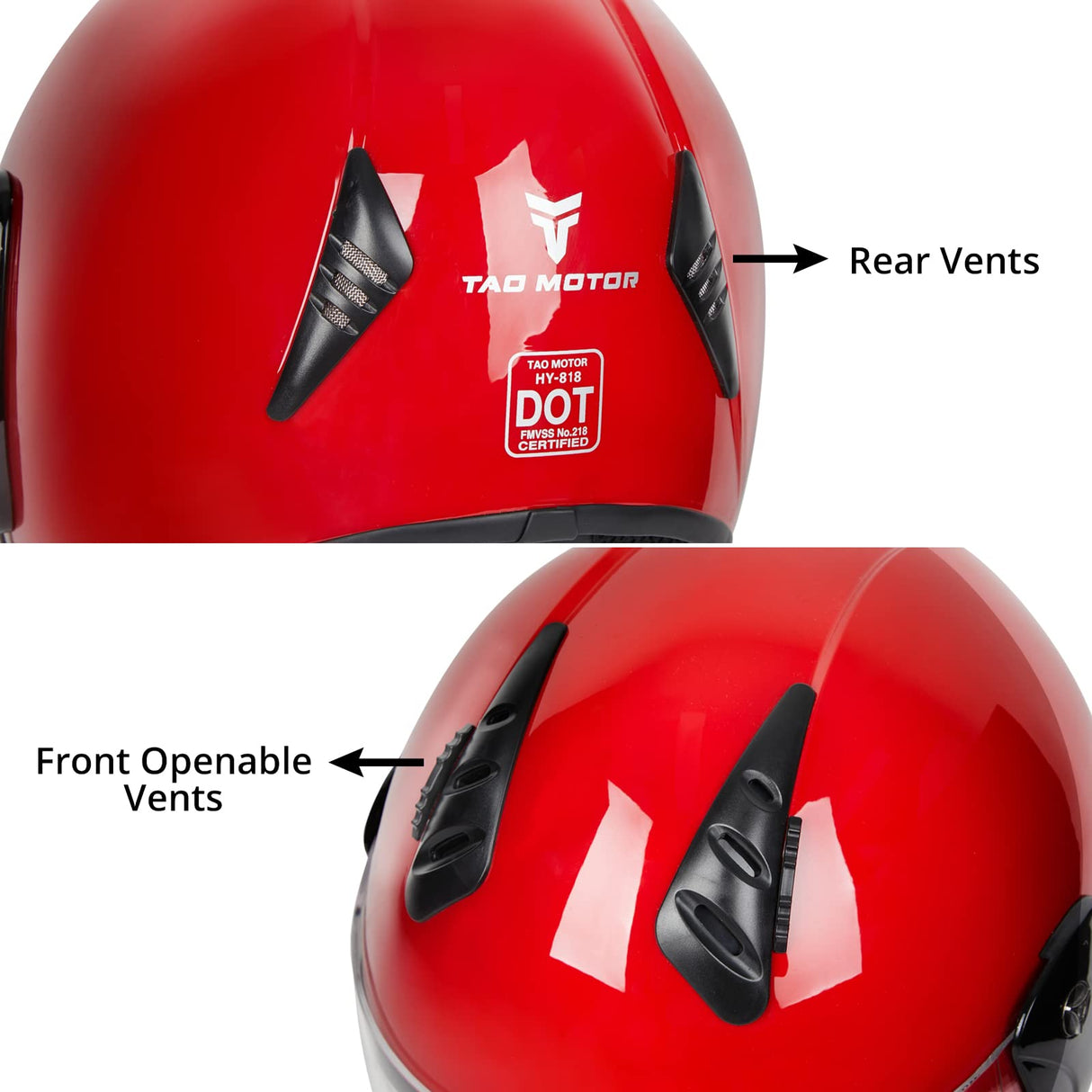 GOTRAX Full Faced Motorcycle Helmet
