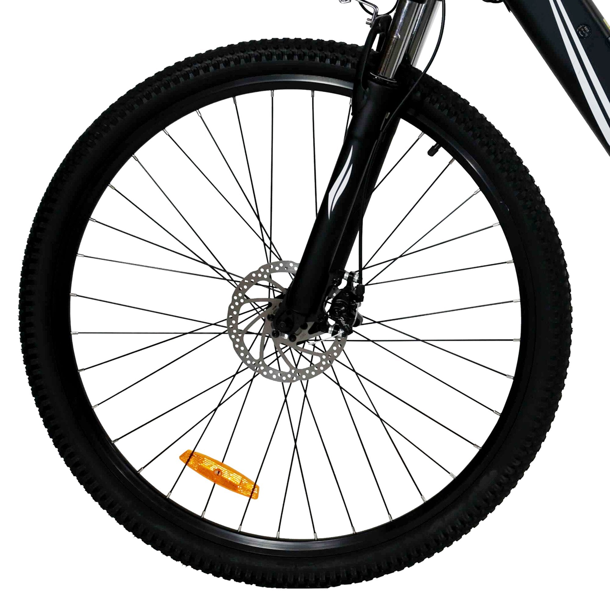 Black Alpha Front Tire