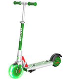 green gks lumios electric scooter for kids main image