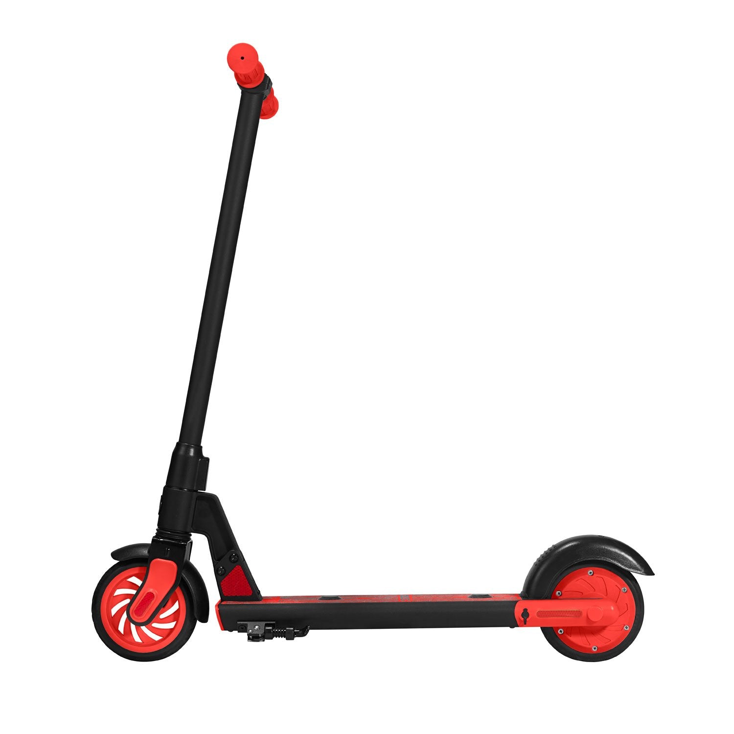 Red gks electric scooter for kids side image